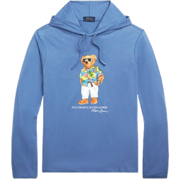 Ralph Lauren Bear Jersey Hooded T-shirt - Blue