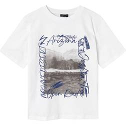 LMTD Relaxed Fit Niki T-shirt - Bright White (13234675)