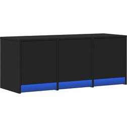 vidaXL 852237 Black TV-bord 97x40cm