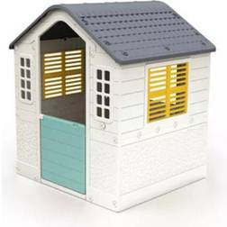 Dolu Kids Outdoor Playhouse White