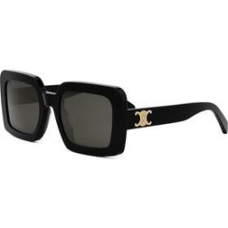 Celine Triomphe Square Sunglasses - 56mm