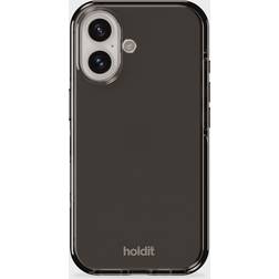 Holdit Phone case Seethru Black iPhone 16 Add QTY