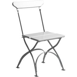 Grythyttan Bryggeri Chair White Lacquer Oak-Hot-Dip Garden Dining Chair