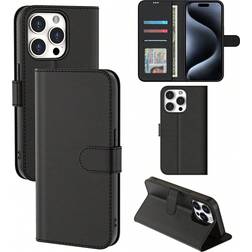 Shein Multifunctional Wallet Case for Apple/Samsung Black