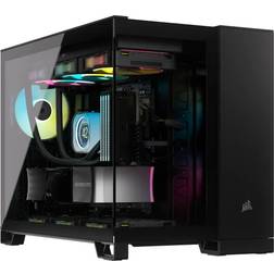 Corsair iCUE LINK 2500X RGB Dual Chamber PC Case - Black