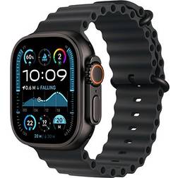 Apple Watch Ultra 2 49mm Titan Schwarz mit Ocean Armband
