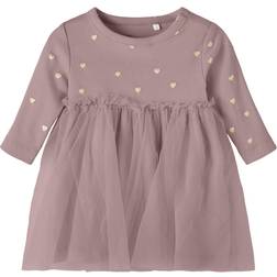 Name It Deauville Mauve Nadja Klänning Noos