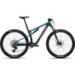 Santa Cruz Blur 4 C GX AXS TR - Gloss Dark Teal Men's Bike