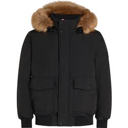 Tommy Hilfiger Chaqueta Faux Fur Padded - Black