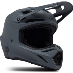 Fox V3 Solid MIPS Motocross Helm - Grau