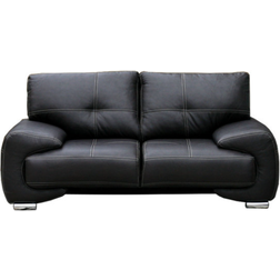 17 Stories D003396198 Black Sofa 230cm 3Stk. 6-Sitzer