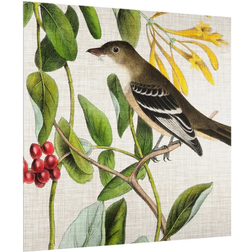 Fond De Hotte Bird On Linen Yellow II Guardabarros 60cm