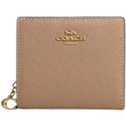 Coach Snap Wallet - Gold/Taupe