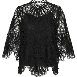 Cream Crlhilla Blouse - Pitch Black