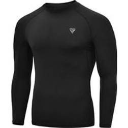 RDX T15 Long Sleeve Black Rash Guard 3XL