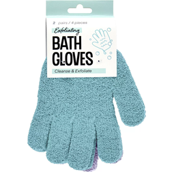 Equate Exfoliating Bath Glove 2-pack