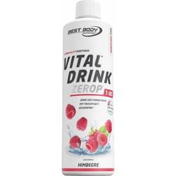 Best Body Nutrition Vital Drink ZEROP Raspberry 500ml