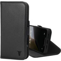 Torro iPhone 16 Pro Max Leather Wallet Case Black