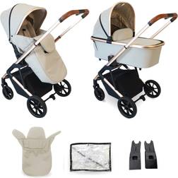 My Babiie MB500 2-in-1 Pushchair & Carrycot - Stone