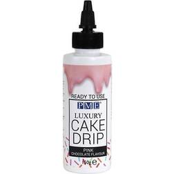 PME Luxury Cake Drip, Pink, Chocolate Flavor 150 g Cake Decoration
