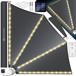 Kesser Balcony Compartments with LED Privacy Screen 140x140cm