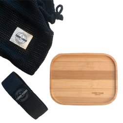 Yummii Yummii Denmark Bamboo Lid with Elastic Køkkenudstyr