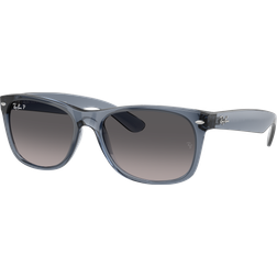 Ray-Ban Ray-Ban Unisex Sunglass - Transparent Dark Blue/Grey Gradient Polar