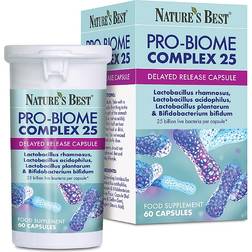 Nature's Best Probiome Complex 25 Live Bacteria Supplement 60 pcs