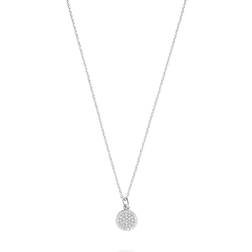 Esprit Gleam Necklace - Silver/Transparent