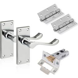 XFORT Victorian Scroll Lever Latch Door Pack 5pcs