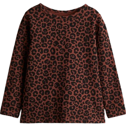 H&M Zoe Shirt - Brown/Leopard (0922700115)