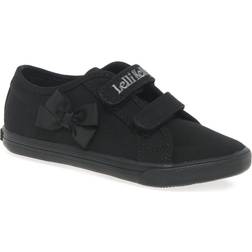 Lelli Kelly Infant Girl's Canvas Shoes - Black Canvas