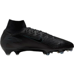 Nike Mercurial Superfly 10 Elite FG High Top - Black/Deep Jungle