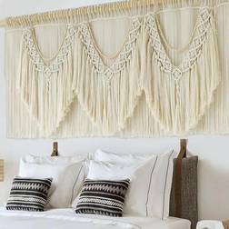 Extra Large Macrame Natural Wall Decor 190.5x88.9cm