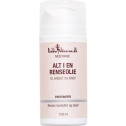 Pudderdåserne Alt i En Renseolie 100ml