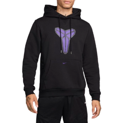 Nike Men's KB Dri-FIT Pullover Basketball Hoodie - Black/Field Purple