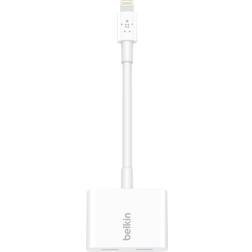 Belkin RockStar Audio+Charge Lightning - 2x Lightning Adapter M-F