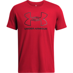 Under Armour Men's Foundation Short Sleeve - Red/Black