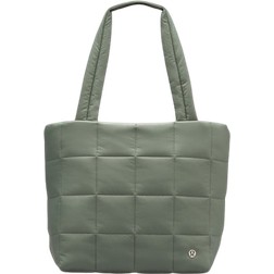 Lululemon Quilted Grid Tote Bag 12L - Grey Eucalyptus