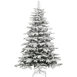 vidaXL 358387 Green/White Juletræ 210cm