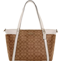 Coach Baby Bag In Signature Canvas - Gold/Khaki/Chalk