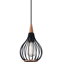Halo Design Drops Small Black Pendellampa ∅ 17cm