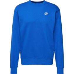 Nike Sportswear Club Fleece Men's Crew - Game Royal/White