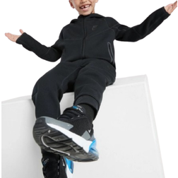 Nike Kid's Tech Fleece Full Zip Tracksuit - Black