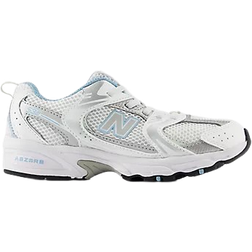 New Balance Little Kid's 530 Bungee - White/Chrome Blue