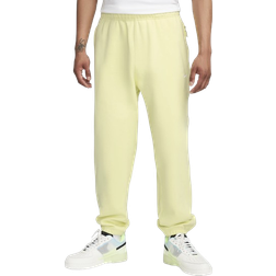 Nike Men's Solo Swoosh Fleece Pants - Luminous Green/White