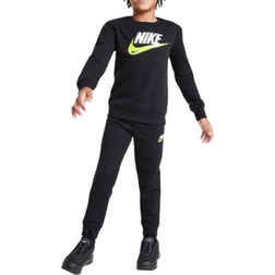 Nike Multi Futura Crew Tracksuit - Black