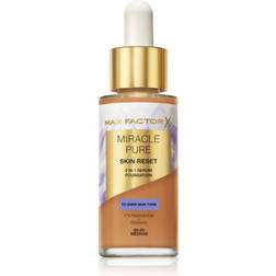 Max Factor Miracle Pure Skin Reset 2-in-1 Serum Foundation #80-85 Medium