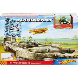 Hot Wheels Mario Kart Thwomp Ruins Track Set