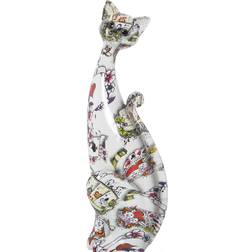 Alexandra House Living Cat Multicolour Prydnadsfigur 30cm